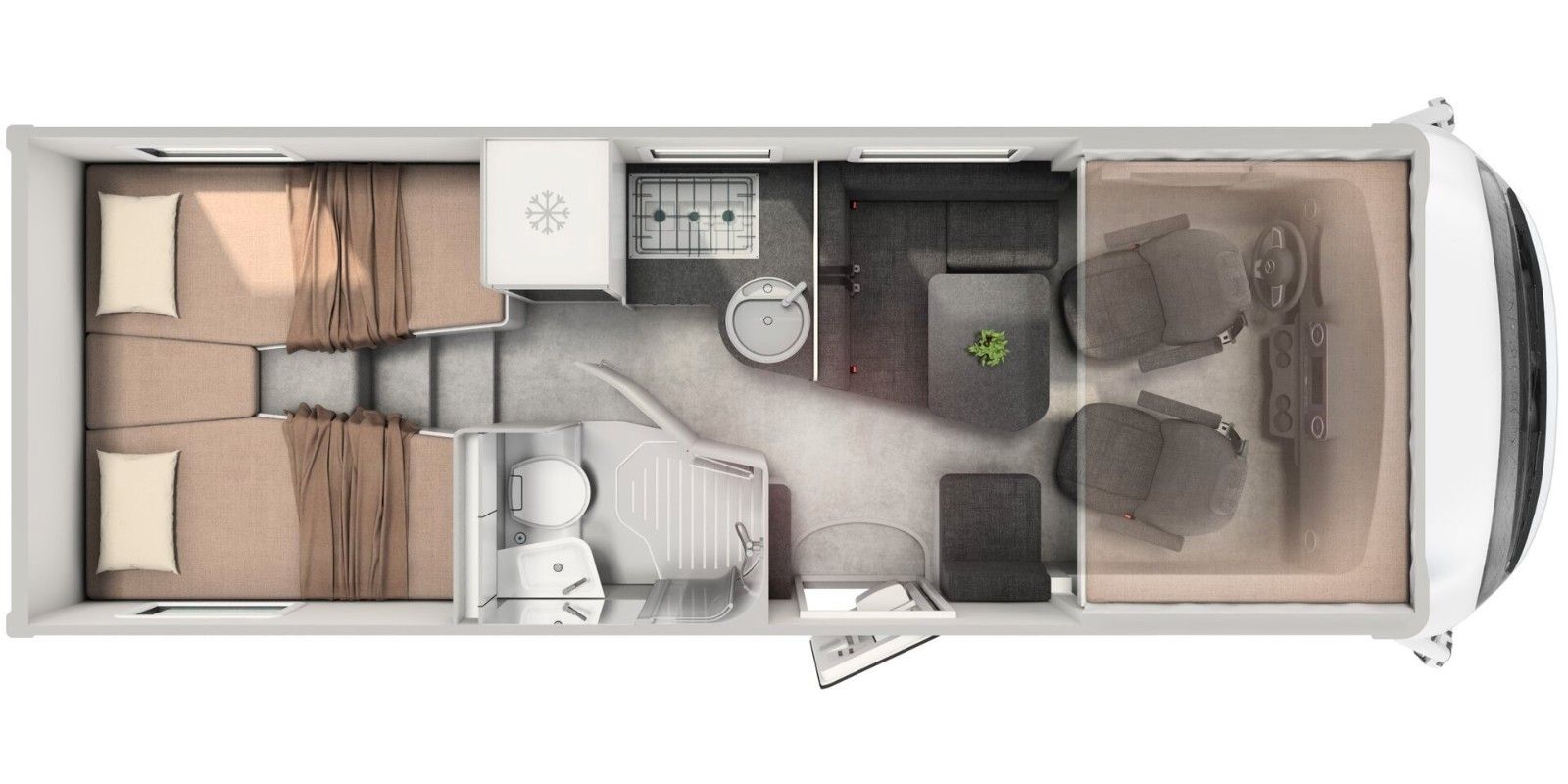 Fahrzeugabbildung HYMER / ERIBA / HYMERCAR B-KLASSE MC I 600 PREMIUM 2026