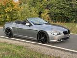BMW 630i Cabrio - - graue BMW 630