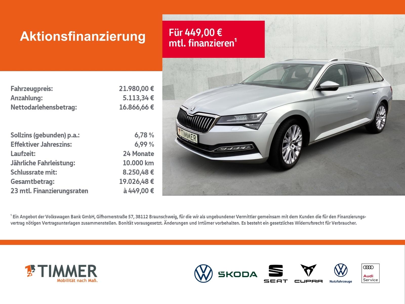 Skoda Superb Combi 2.0 TDI DSG Style