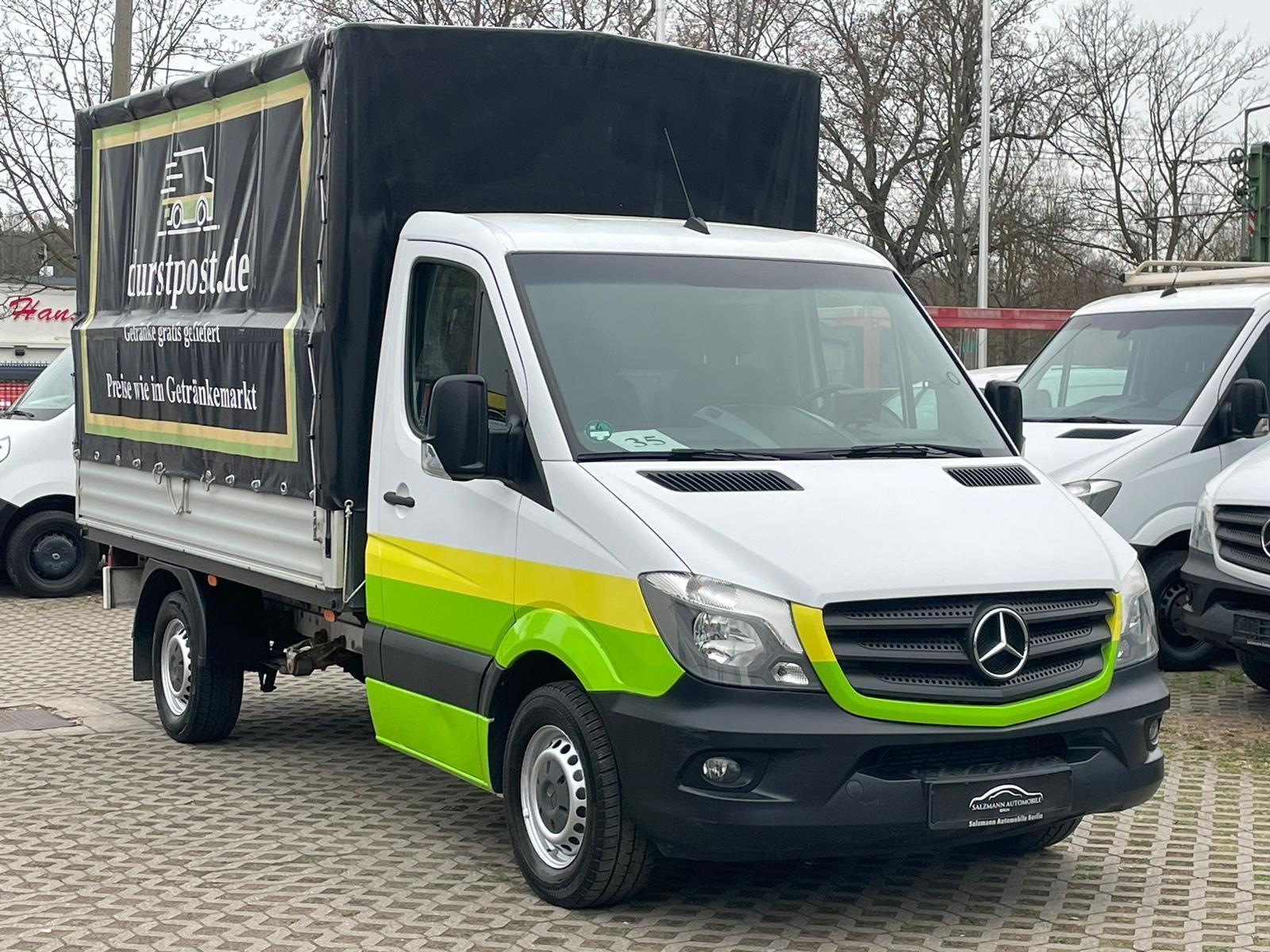 Mercedes-Benz Sprinter 316 CDI/Pritsche+Plane/LANG/AHK 3,5t/