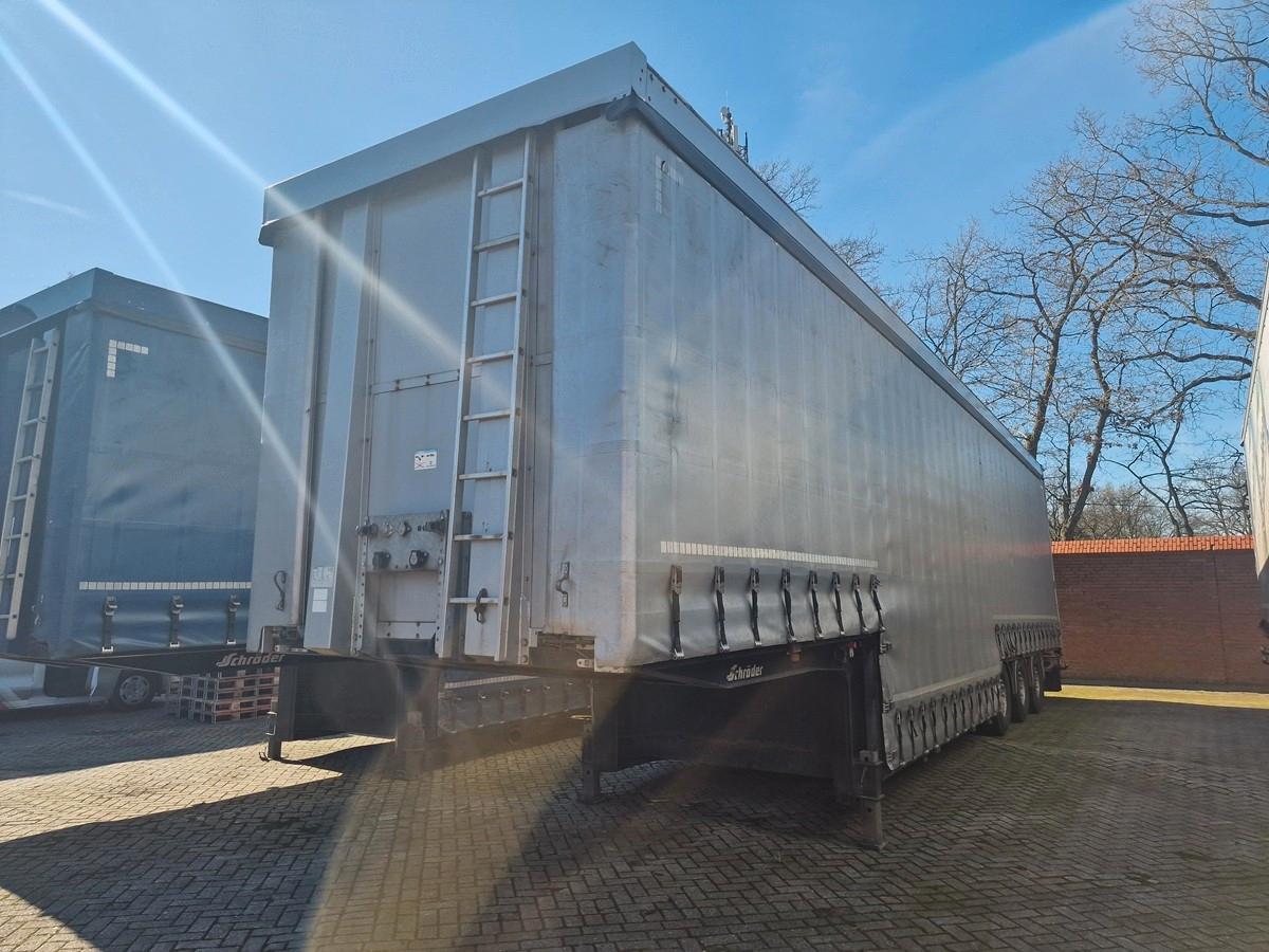Andere Schröder Getränkeauflieger BPW Luft Hubdach