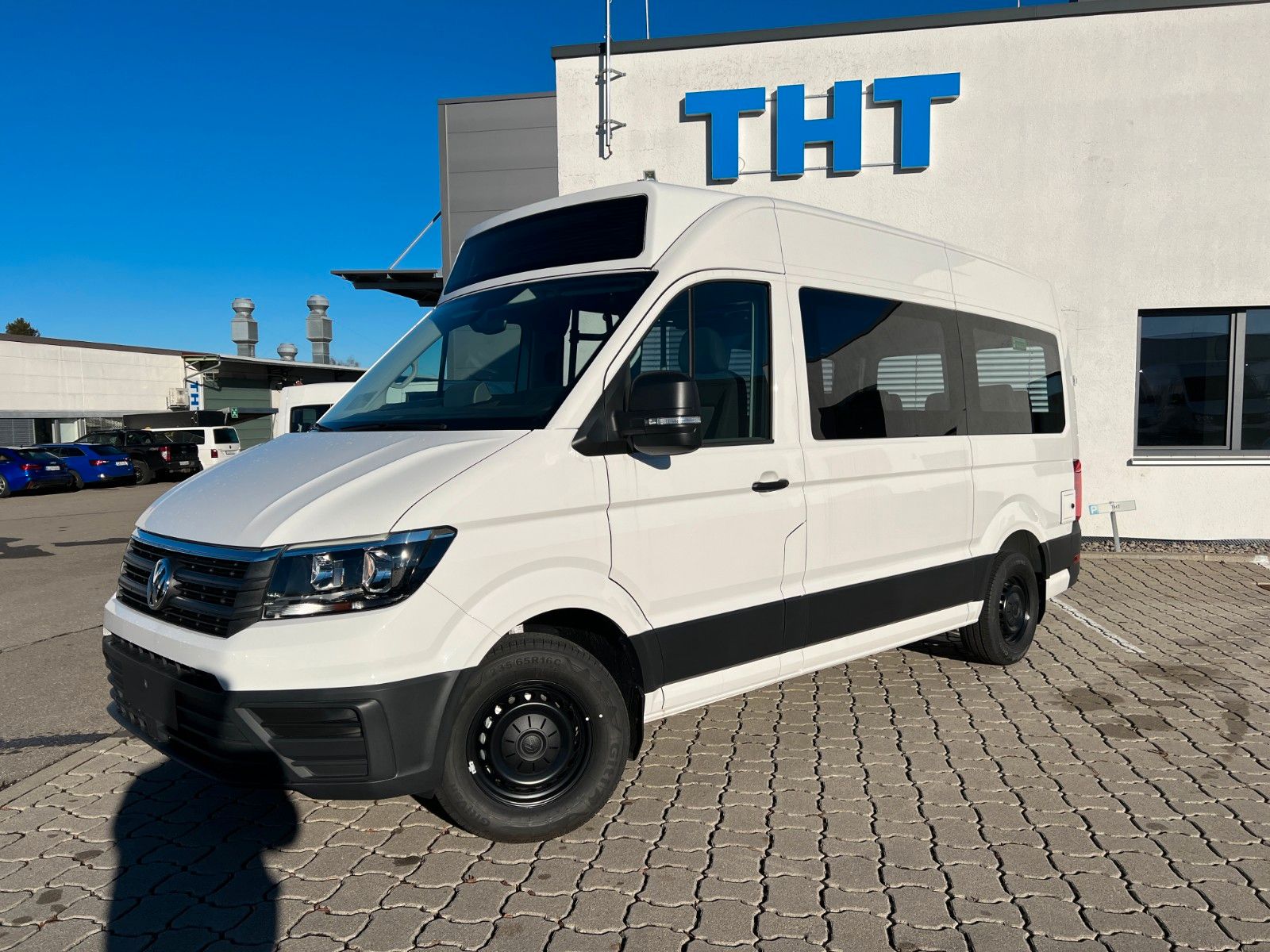Volkswagen Crafter L3H3*MITTELNIEDERFLUR*8+1*RAMPE*WEBASTO*