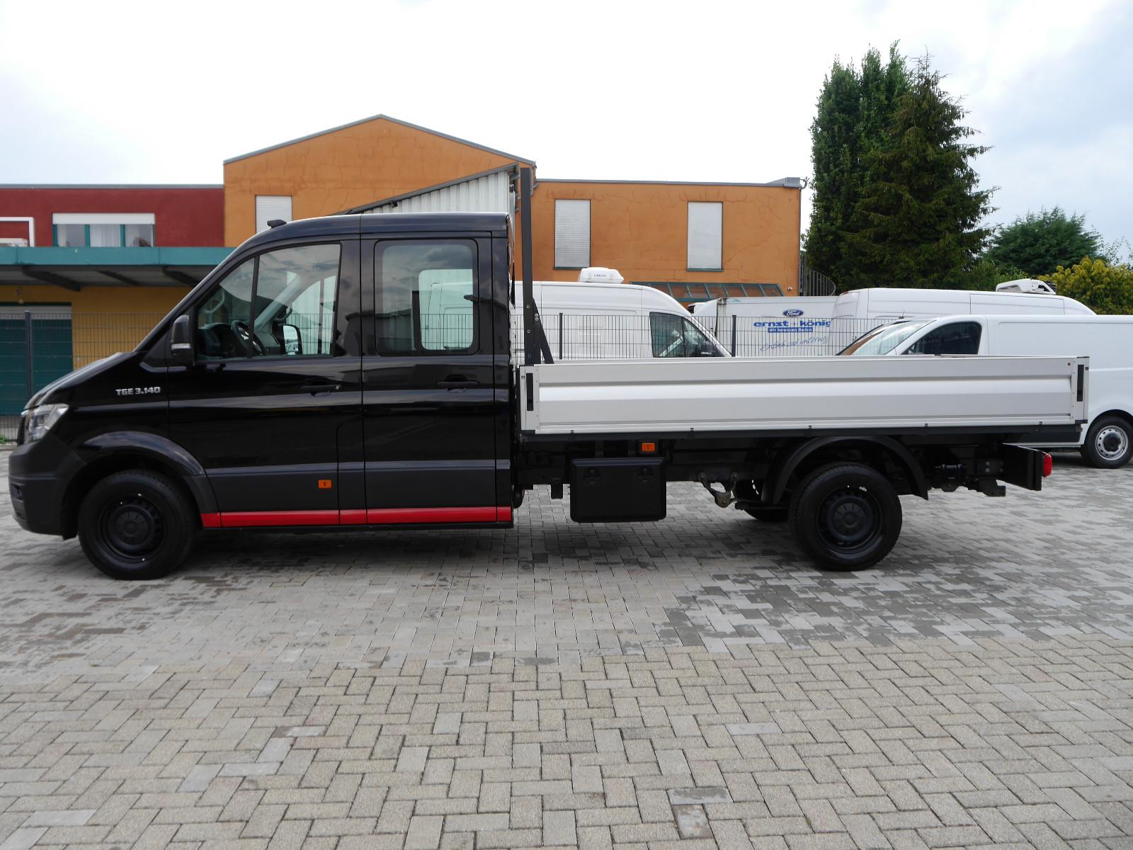 MAN TGE 3.140  DoKa Pritsche/7-Sitzer + AHK-2800kg
