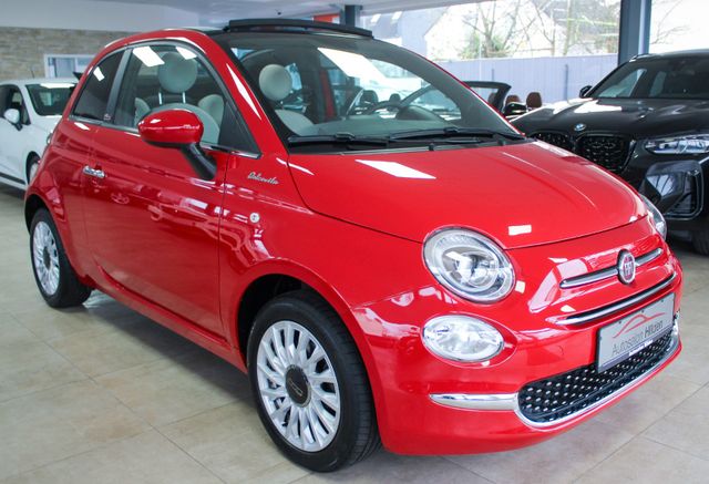 Fiat 500C Cabrio Dolcevita PDC 1.Hand TÜV neu Klima