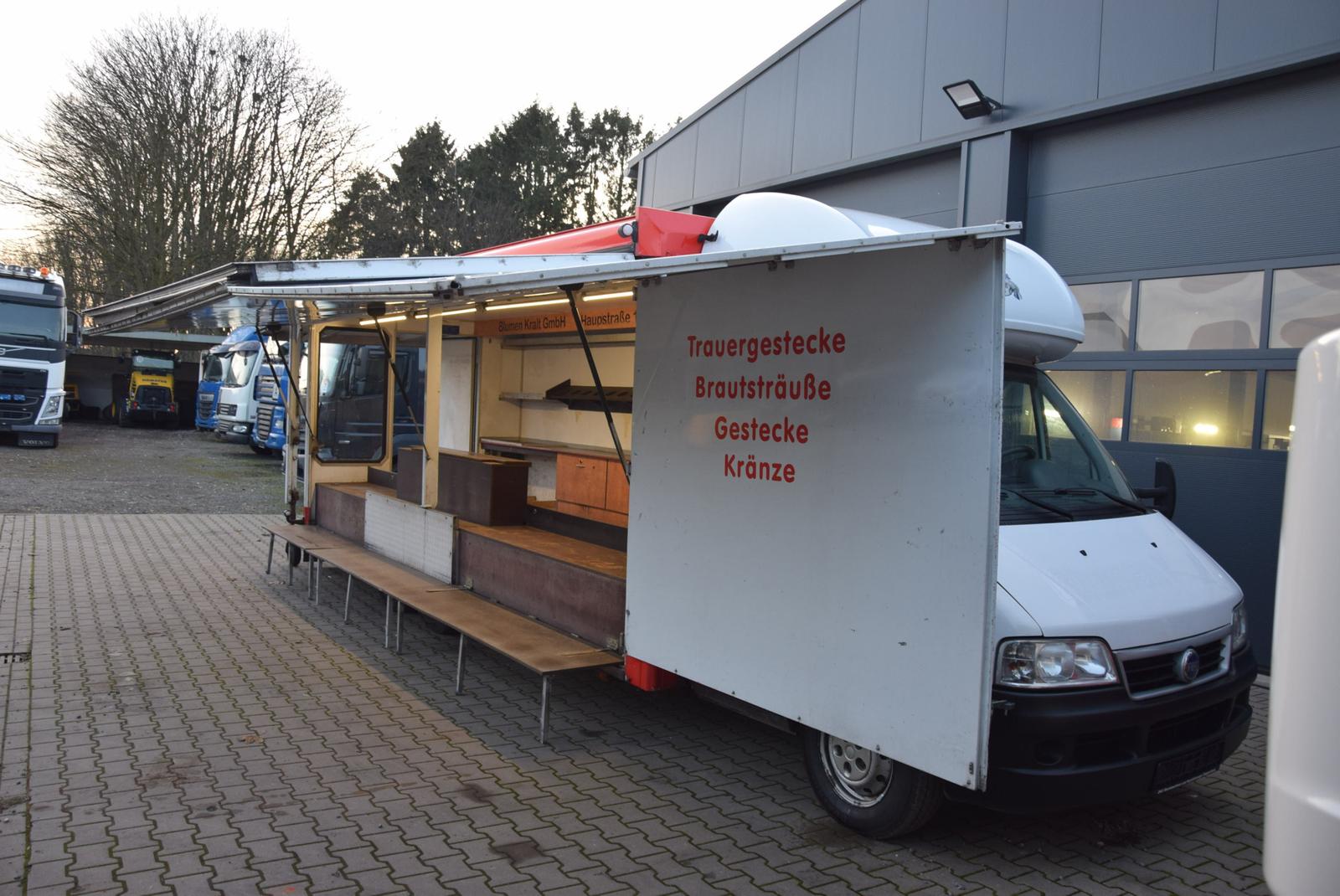 Fiat  2,8 TDI Blumen Verkaufswagen Heizung Klima