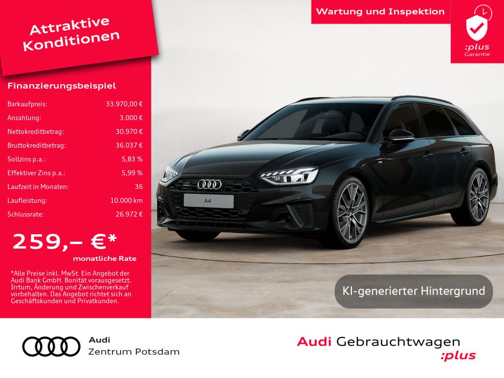 Audi A4 Avant S line 40 TFSI LED NAVI VIRTUAL