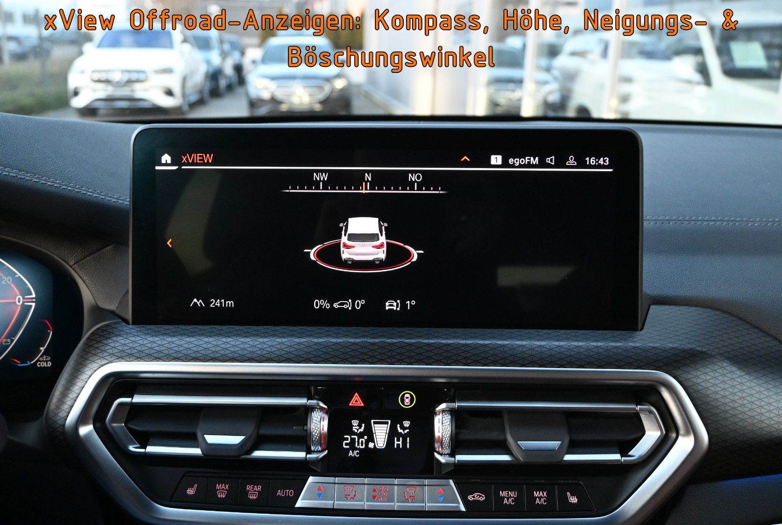 Fahrzeugabbildung BMW X3 xDrive30d M-Sport °ACC°AHK°M-SITZE°STANDHZ°HK