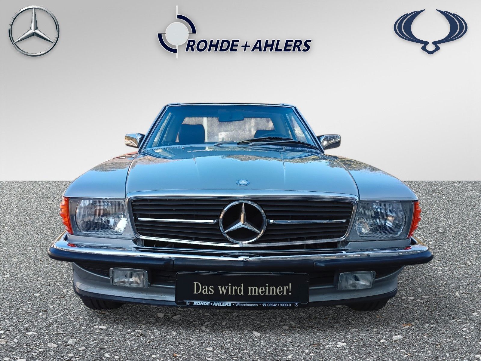 Fahrzeugabbildung Mercedes-Benz SL 560+HISTORIE VORHANDEN+HARDTOP+KLIMA