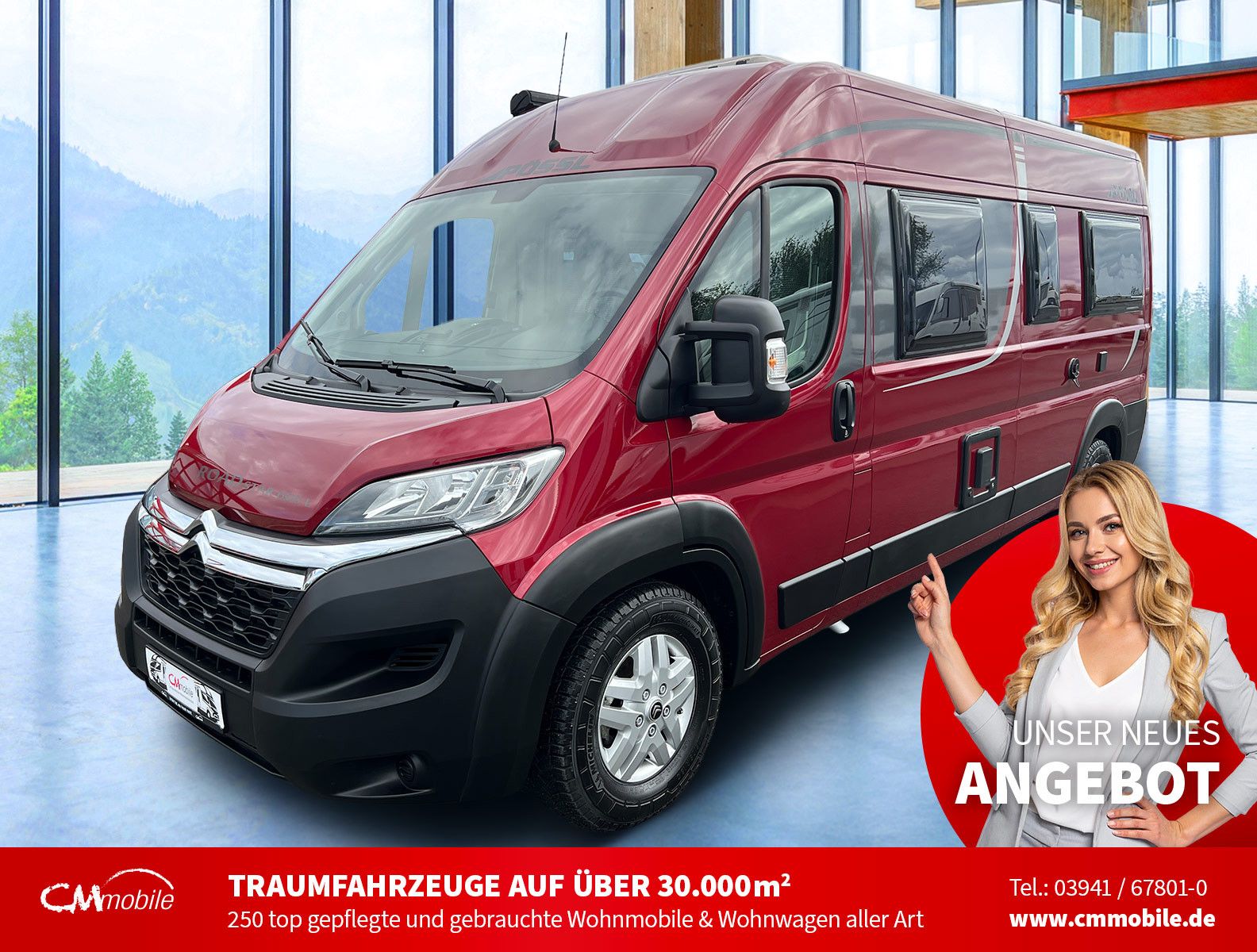 Pössl
 Roadstar 600 L - Einzelbetten - 1. Hand
