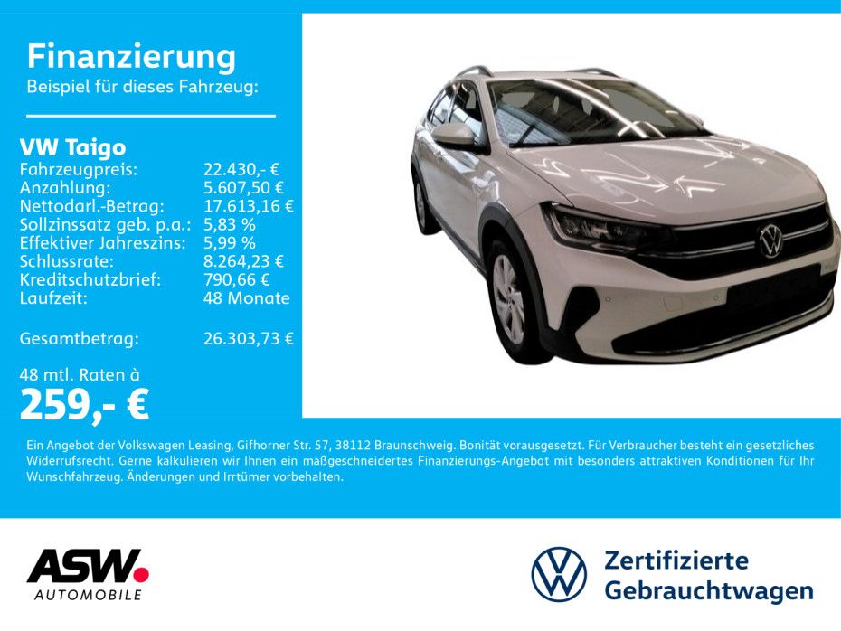 2026 Volkswagen Taigo