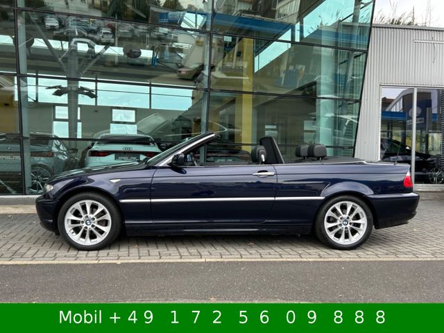 BMW 318 2,0 Cabrio Ci Leder Navi Windschott M-L