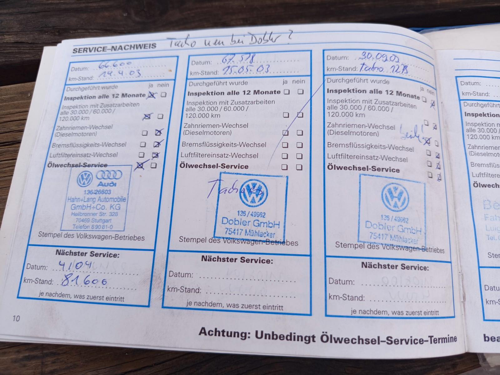 Volkswagen T4 andere