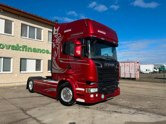 Scania R520 standard Streamline V8, E6, opticrise, 178