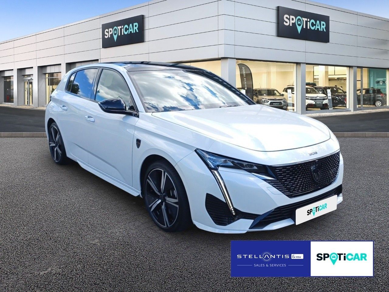 Peugeot 308 GT Hybrid 180 7,4KW Leder SchDach 360Kam GJR imagem 3