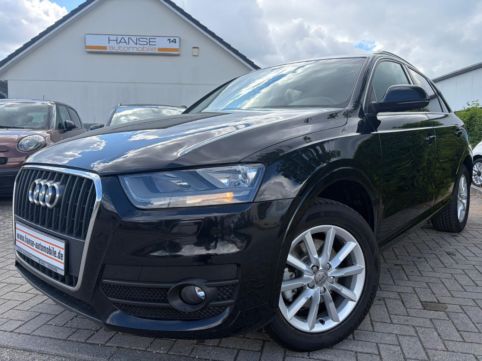 Audi Q3 2.0 TDI-2.Hand-Klima-Sitzh.-AHK-Alu-Zahnr.neu