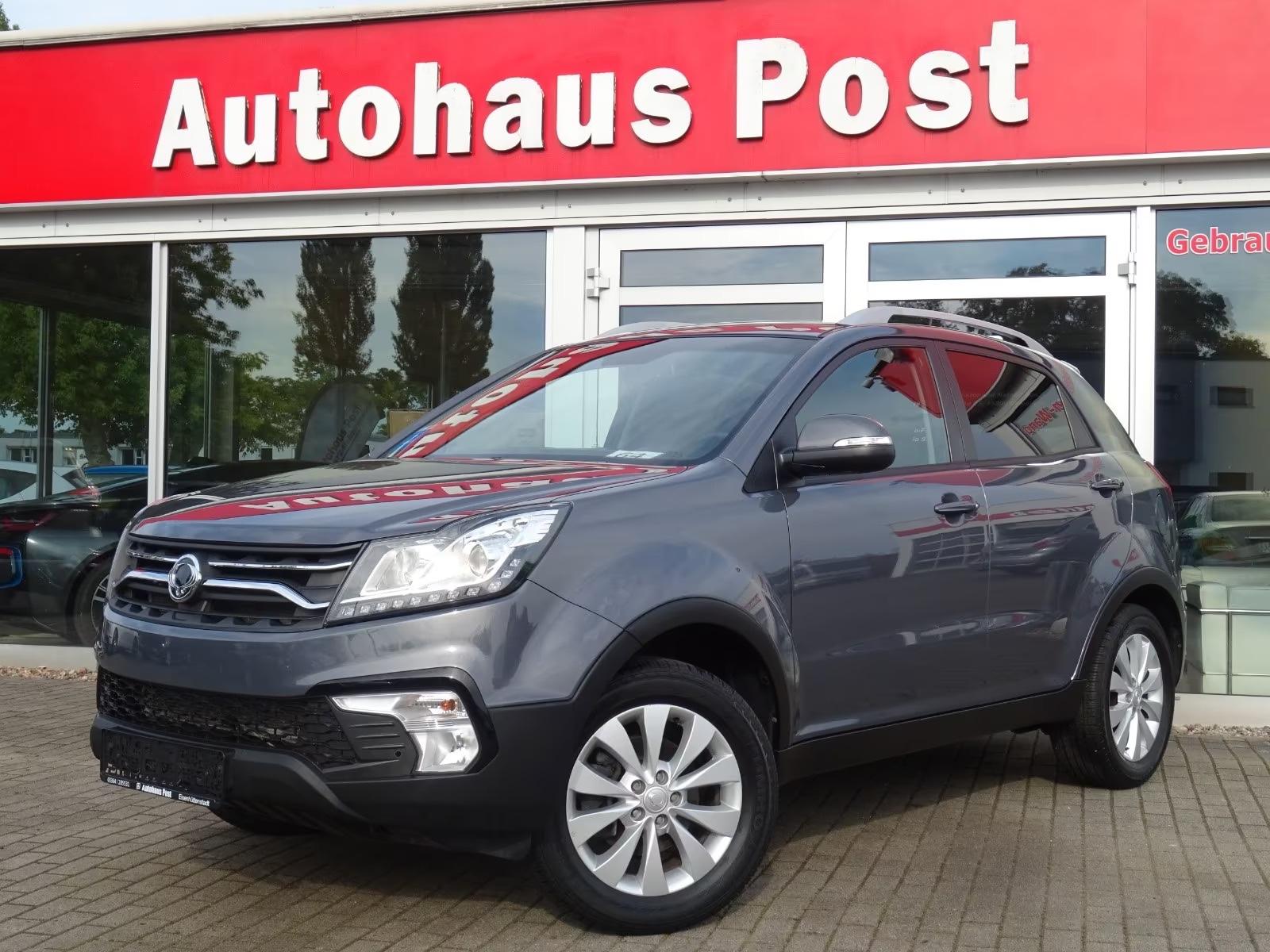 Ssangyong Korando Navi Tempomat Sitzheizung Kamera