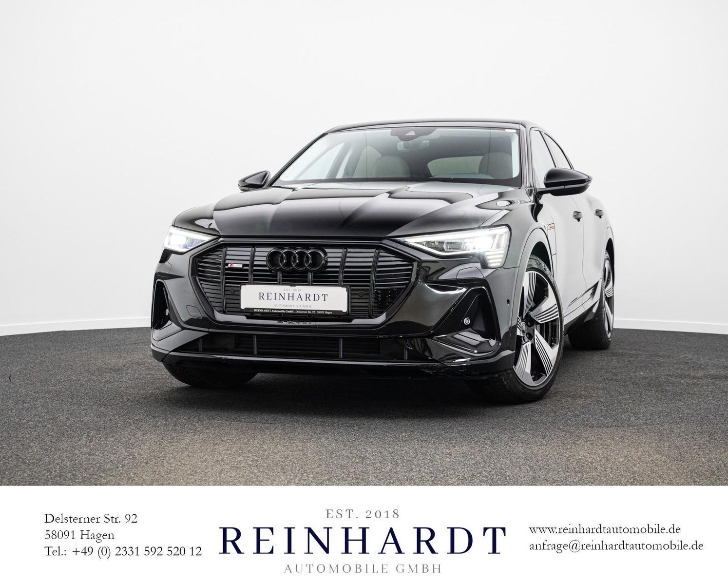 AUDI E-TRON SPORTBACK 55 S LINE BLACK/21Z./MATRIX/ACC