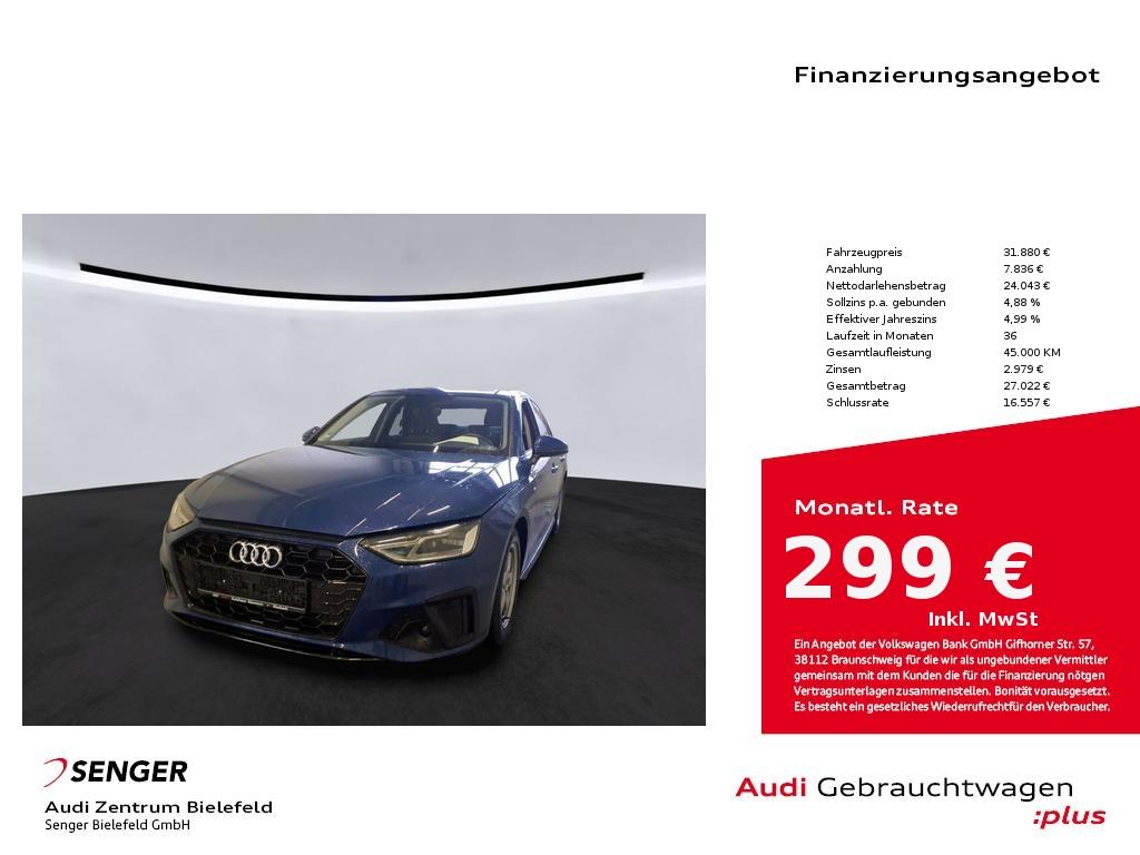 Audi A4 S line 35 TFSI MMI LED AHK Digitales Cockpit