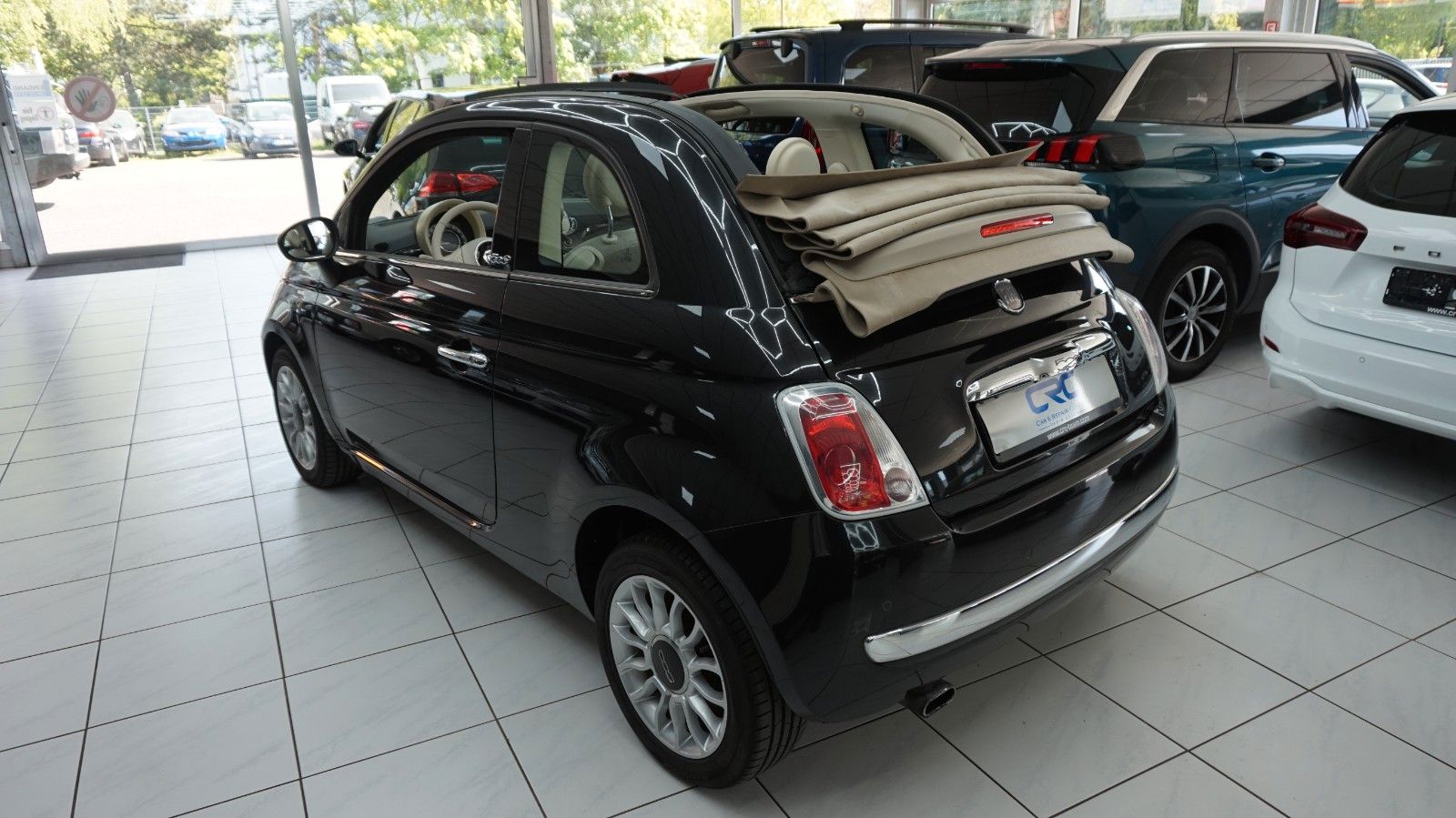 Fahrzeugabbildung Fiat 500 Lounge Cabrio  Scheckh. gepfl. TÜV neu