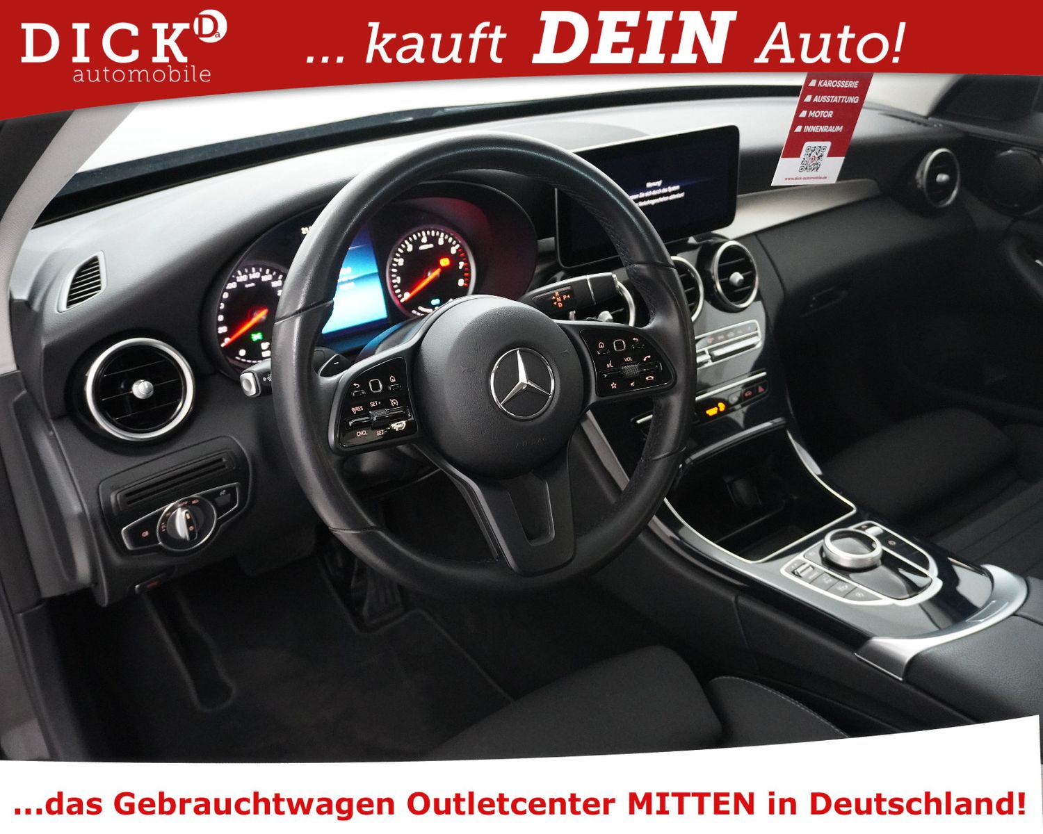 Fahrzeugabbildung Mercedes-Benz C300 9G Avantg >ERST 15.00 KM< LED+SHZ+TEMP+APPL