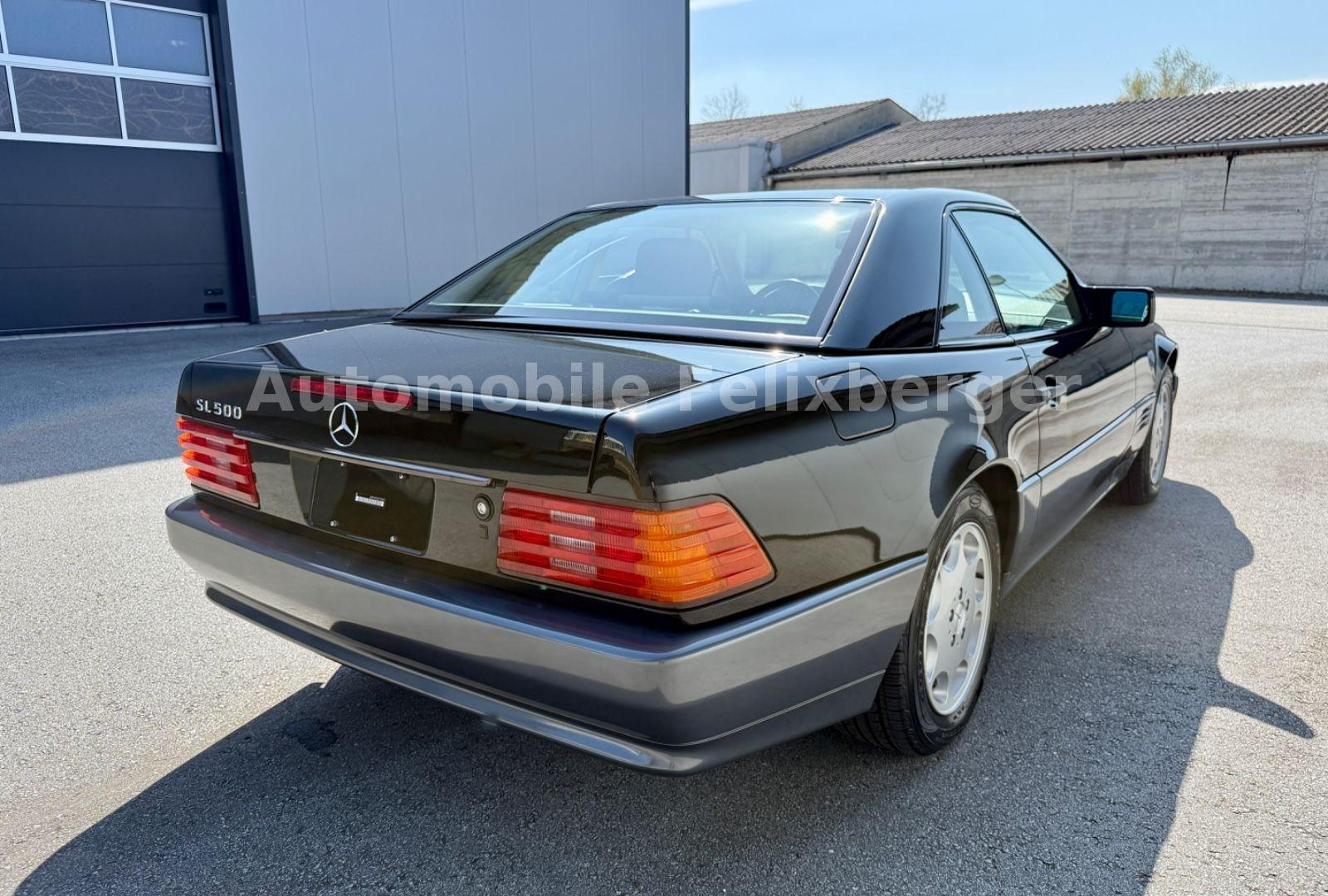Mercedes-Benz SL 500 Schwarz/Beige Leder nur 60.000km TOP