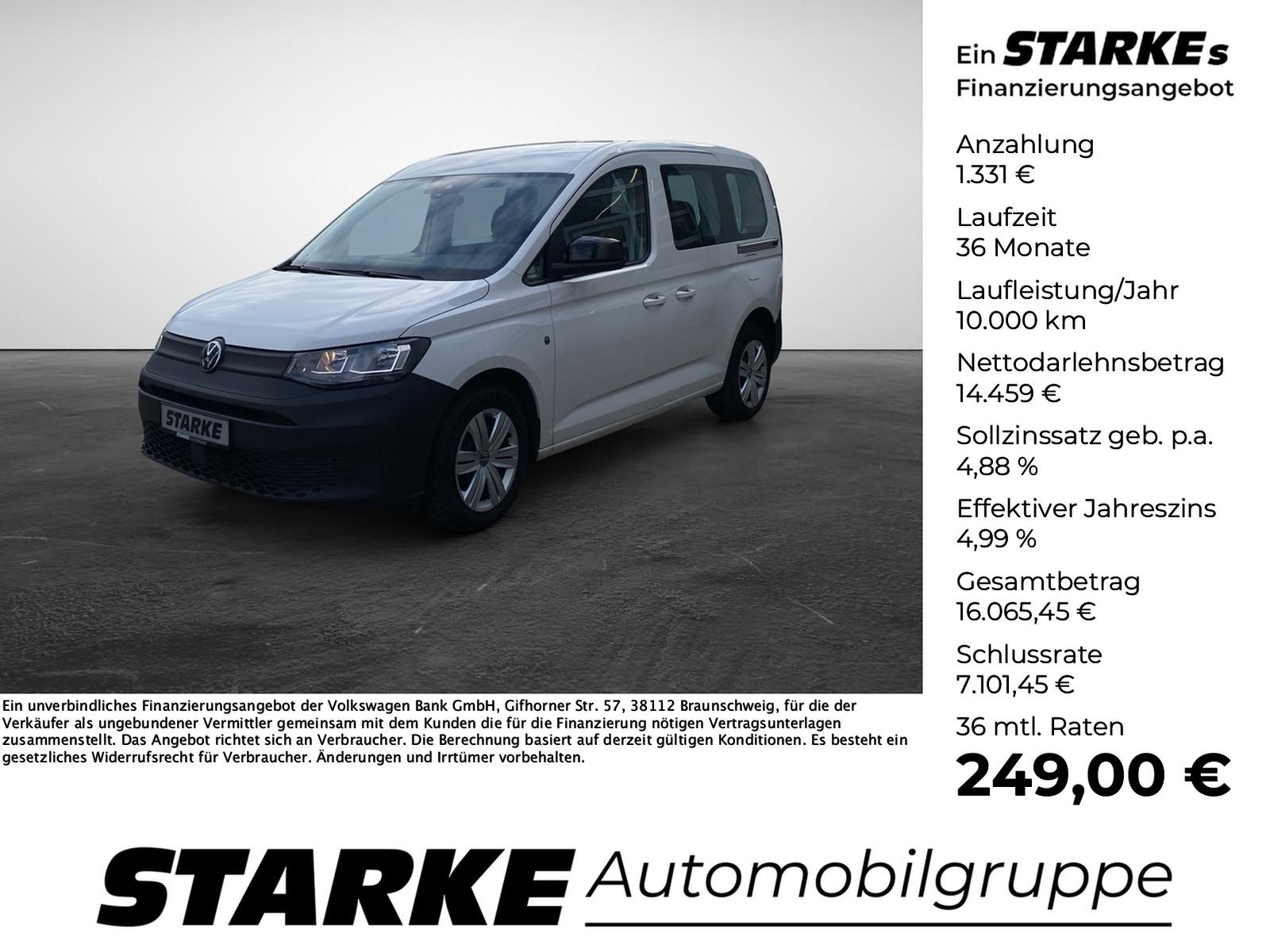 Volkswagen Caddy Kombi 2.0 TDI  AHK Tempo Klima