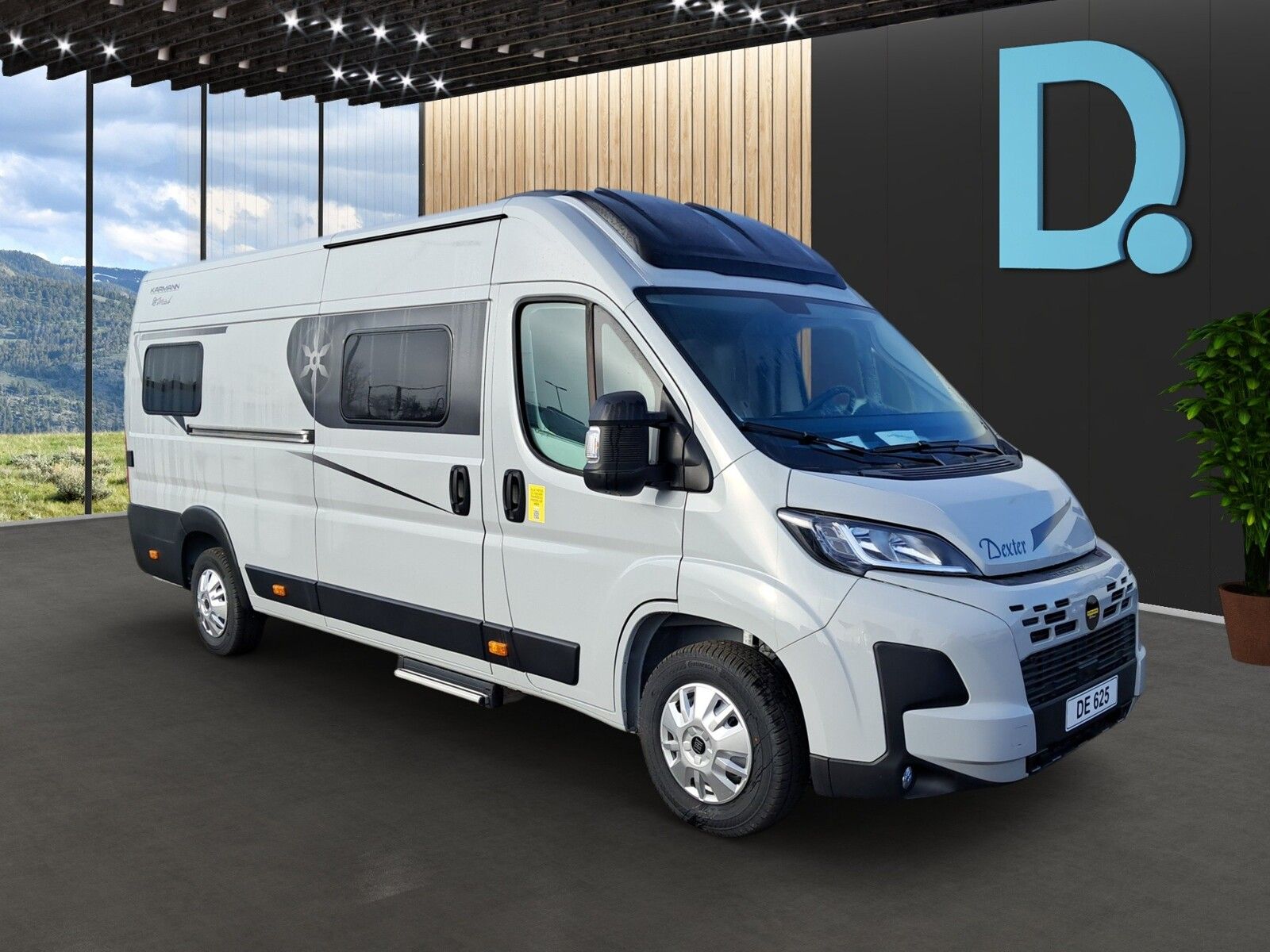 Fahrzeugabbildung Karmann Dexter DE 625  Captain-Chair-Sitze, RFK