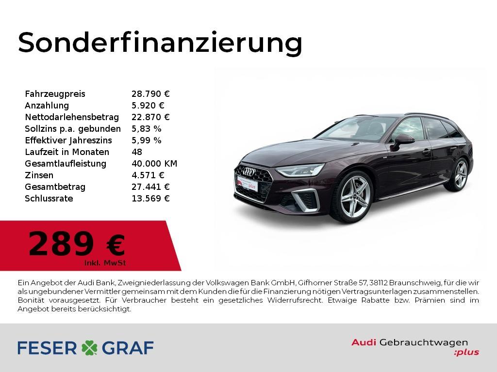 Audi A4 Avant S line 40 TFSI S tronic Navi+/4xSHZ/GRA