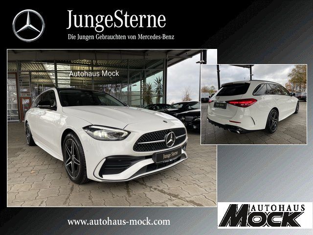 Mercedes-Benz C 200 T-Modell AMG Night Panorama AHK Totwinkel