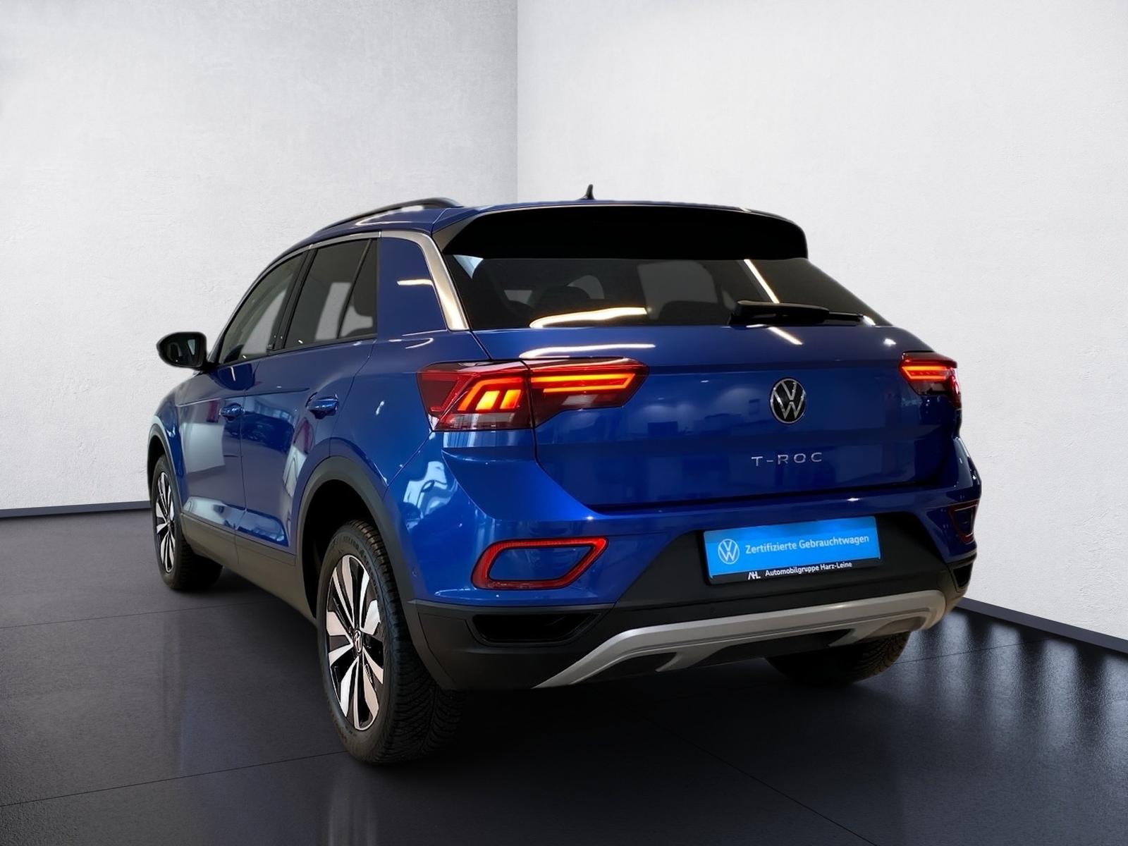 Volkswagen T-Roc 1.0 TSI Move DSG AHK ACC LED Navi 2xKlima, миниатюра 4