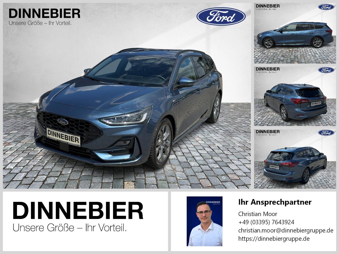 Ford FOCUS ST-Line X LED+AHK+Kamera+Winterpaket