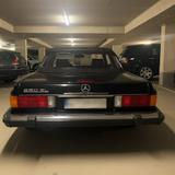 Mercedes-Benz SL 560 1989 grandios Zuverlässig H Kennzeichen - schwarze Mercedes-Benz SL 560