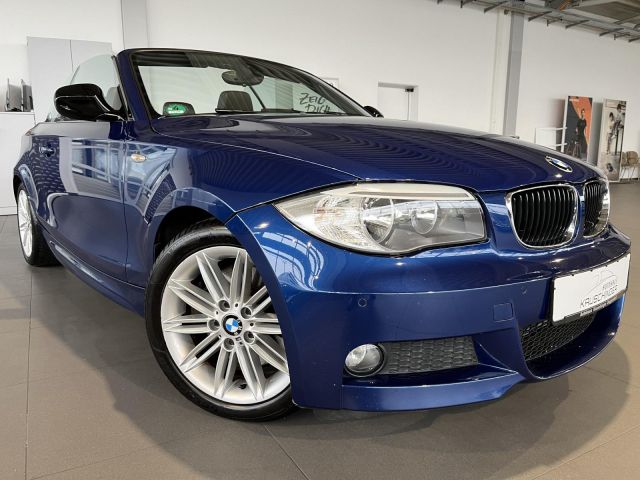 BMW 123d CABRIO M-PAKET SHZ NAVI LEDER AUTOMATIK LE 