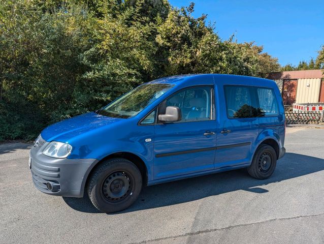 Volkswagen Caddy VW blau 7 Sitzer Siebensitzer 2 Schi...