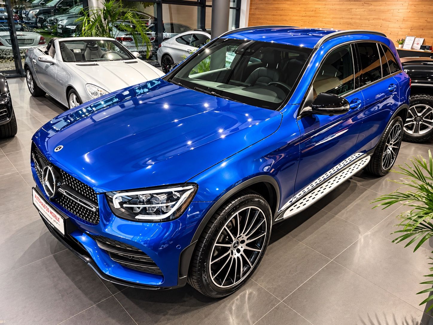 Mercedes-Benz GLC 300 de 4M AMG Line/Trittbr./Burmester/AHK imagem 3