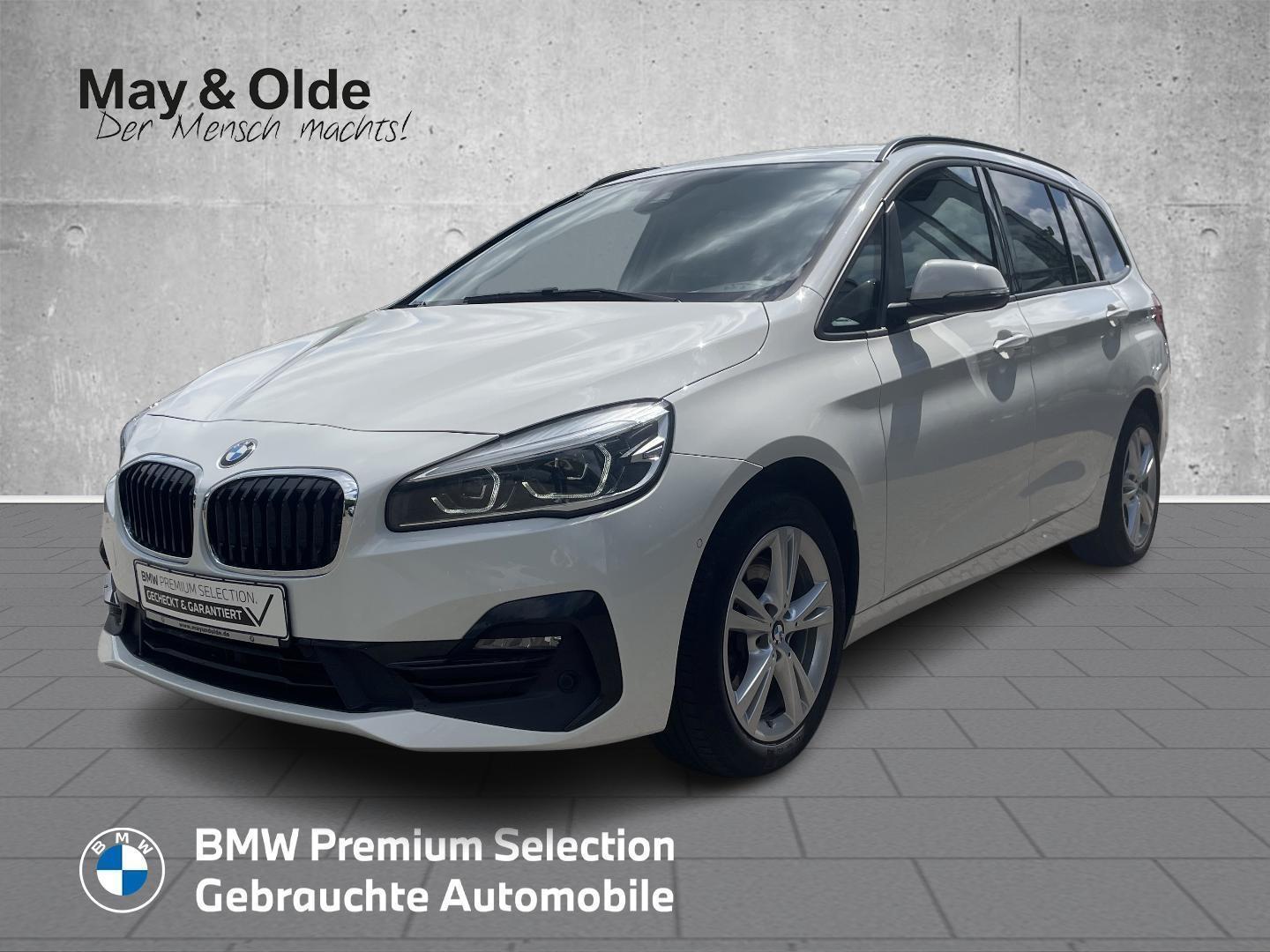BMW 218 Gran Tourer D AHK-abnehmbar AHK Navi LED El.