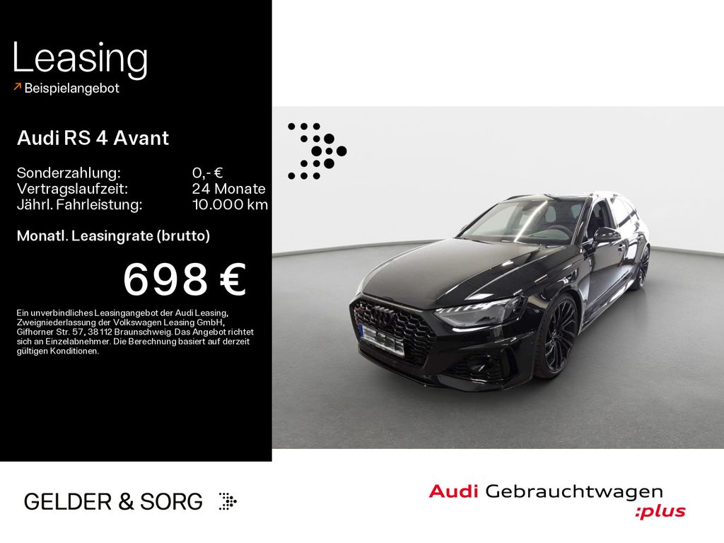 Audi RS 4 Avant quattro Matrix*B&O*HuD*Pano*360°
