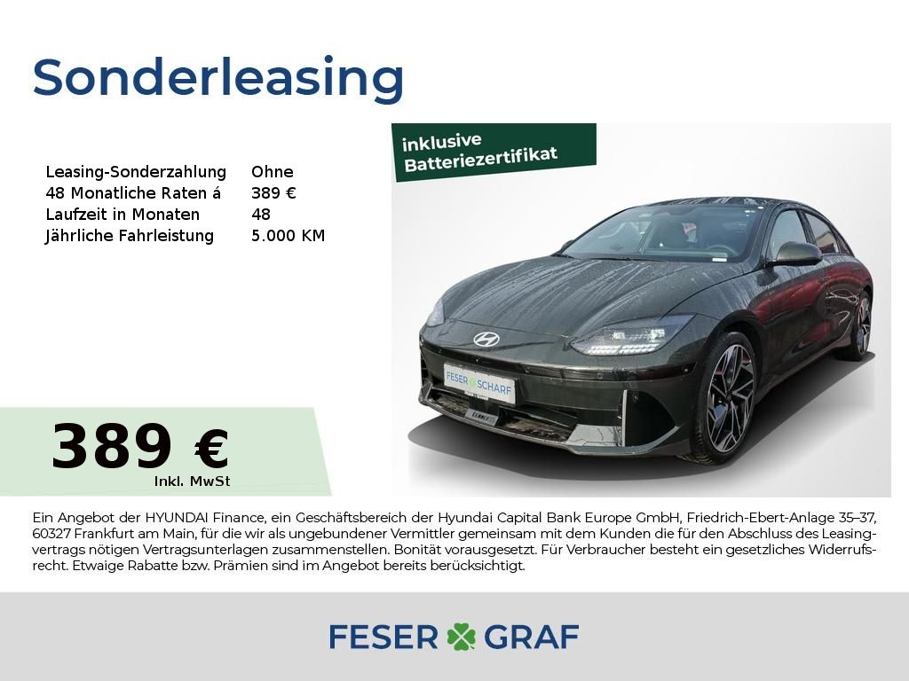 Hyundai Ioniq 6 UNIQ-PAKET LEDER NAVI KAMERA MATRIX-LED