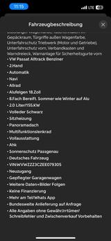 Volkswagen All track.   4motion.   Tsi - Volkswagen Passat: Unfallwagen