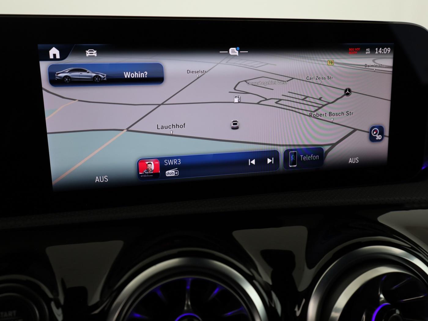Mercedes-Benz CLA Coupé 360 ACC AUT DynLicht Fernlichtass., миниатюра 13