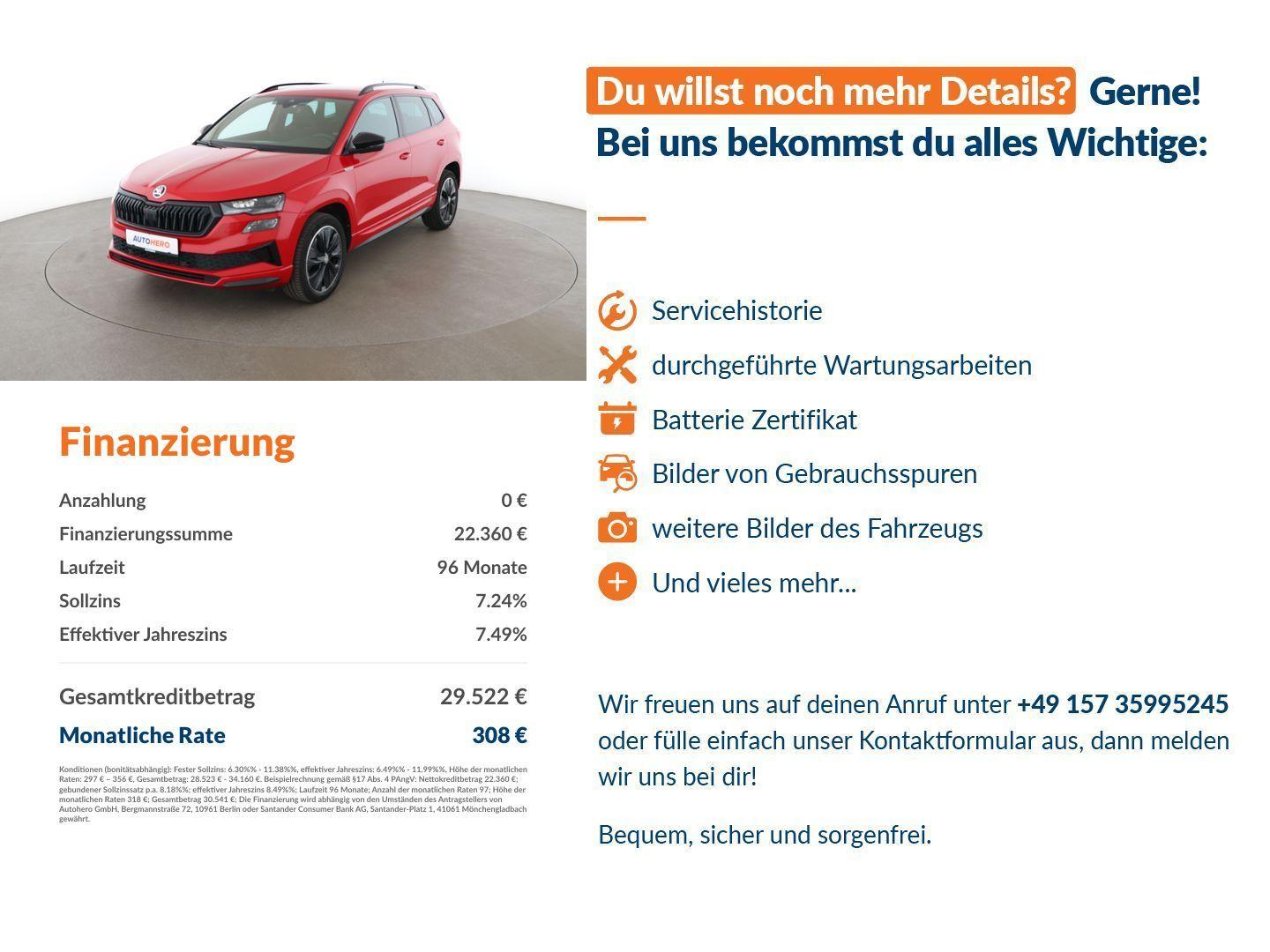 Skoda Karoq 1.5 TSI ACT SportLine Aut.*NAVI*LED*TEMPO*