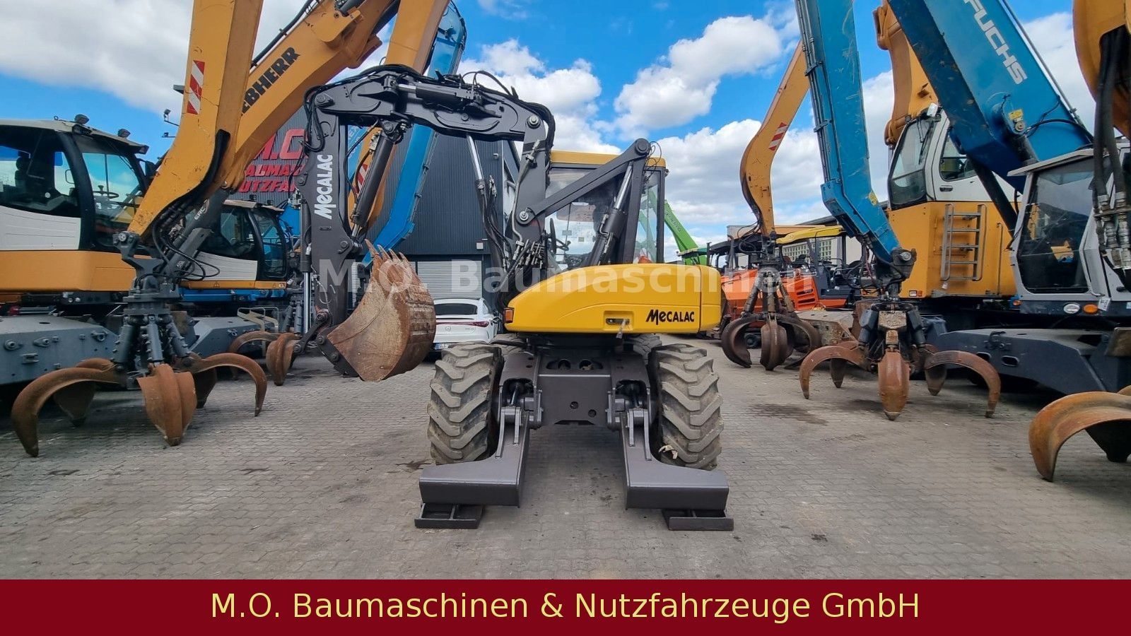 Fahrzeugabbildung MECALAC 12 MTX / ZSA /VSA / Knickarm /5Löffel/Gabel