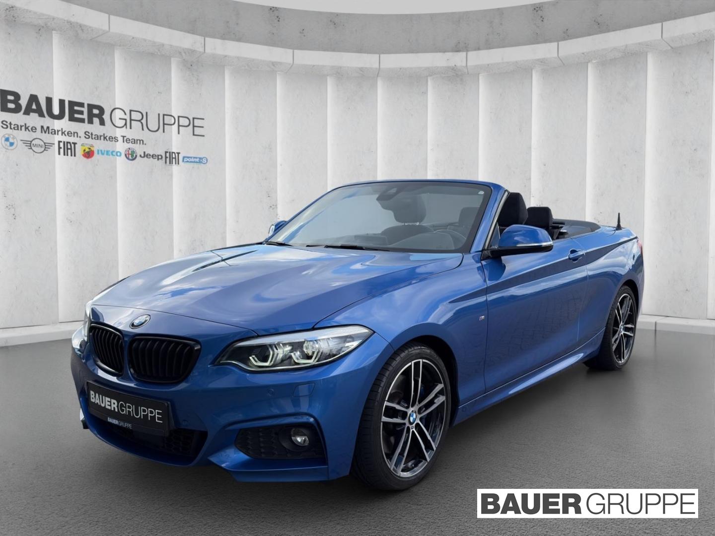 BMW 220 i M Sport Cabrio Navi HarmanKardon LED ACC S