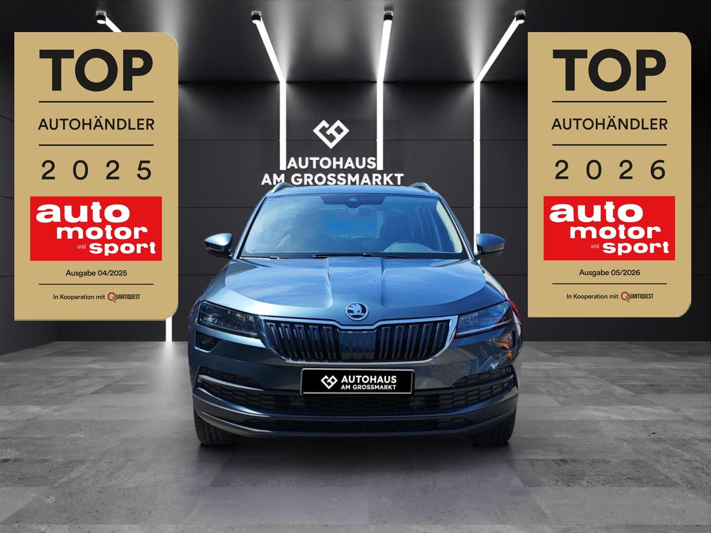 Skoda Karoq Clever Navi, Varioflex, Pano,Rückfahrk,ACC
