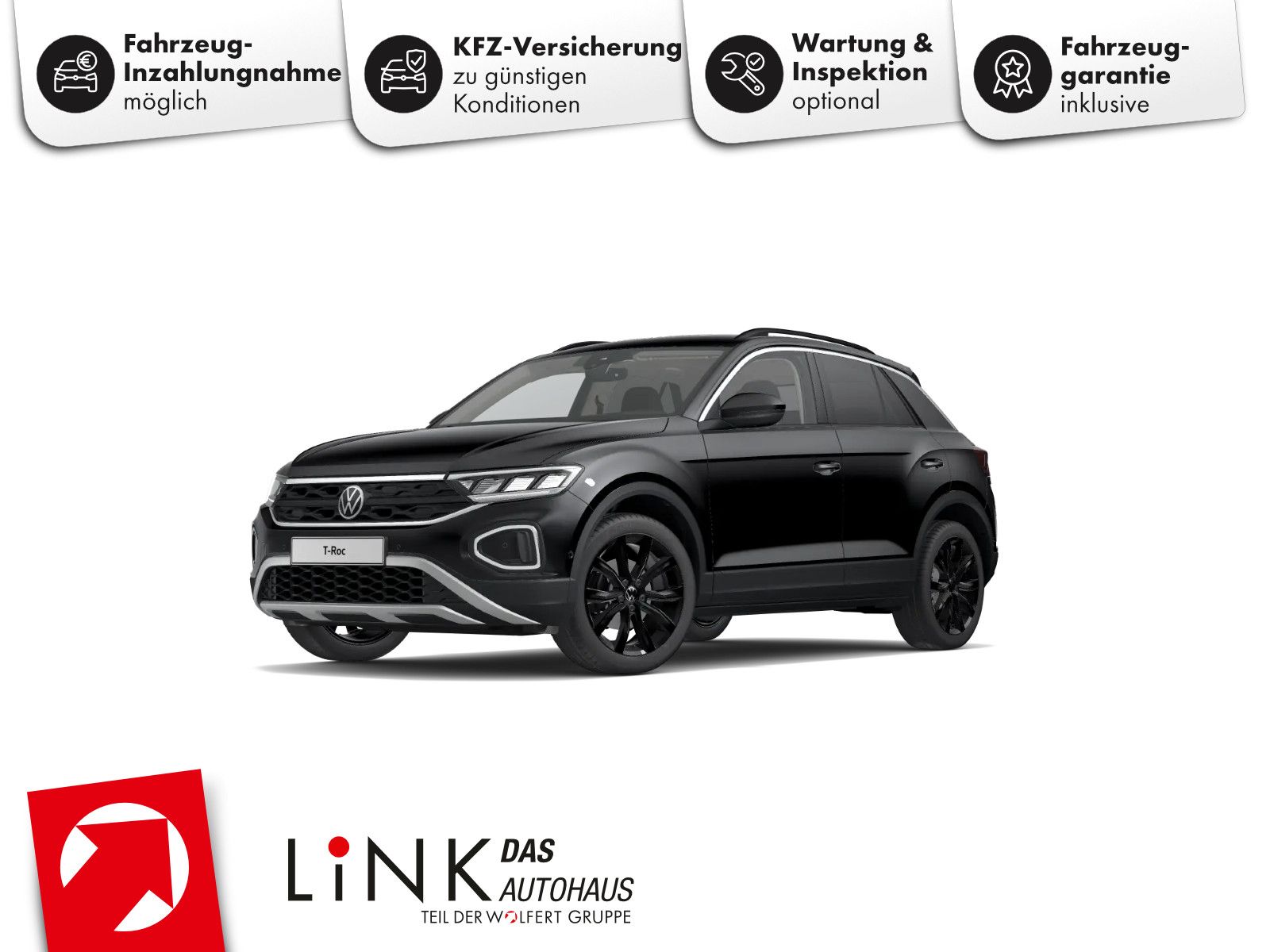 Volkswagen T-Roc Life 1.5 TSI DSG AHK RFK NAVI ACC