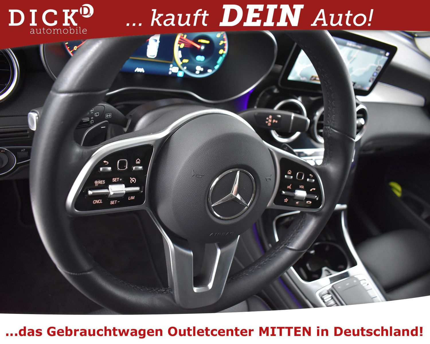 MERCEDES-BENZ GLC300e 4M AMG Line 19"+STANDHZ+KAMER+AHK+MATRIX - Image 15