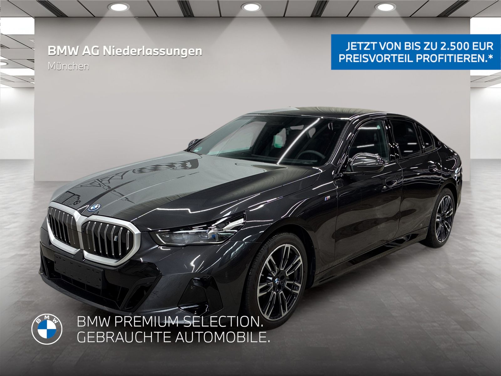 BMW i5 eDrive40 Limousine M Sport AHK Kamera LED foto 1