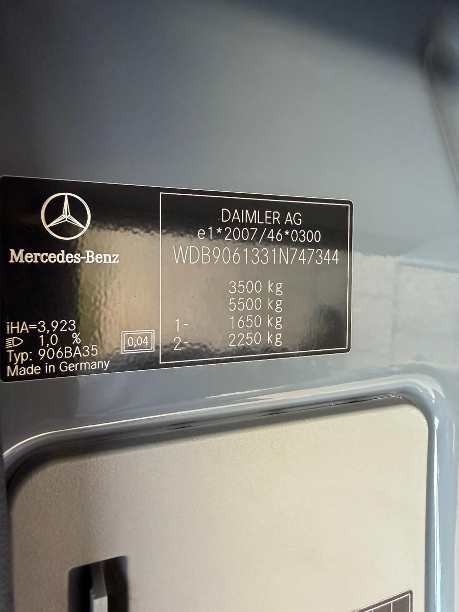 Mercedes-Benz Sprinter 314 CDI Pritsche + Schiebe Plane 3,5t