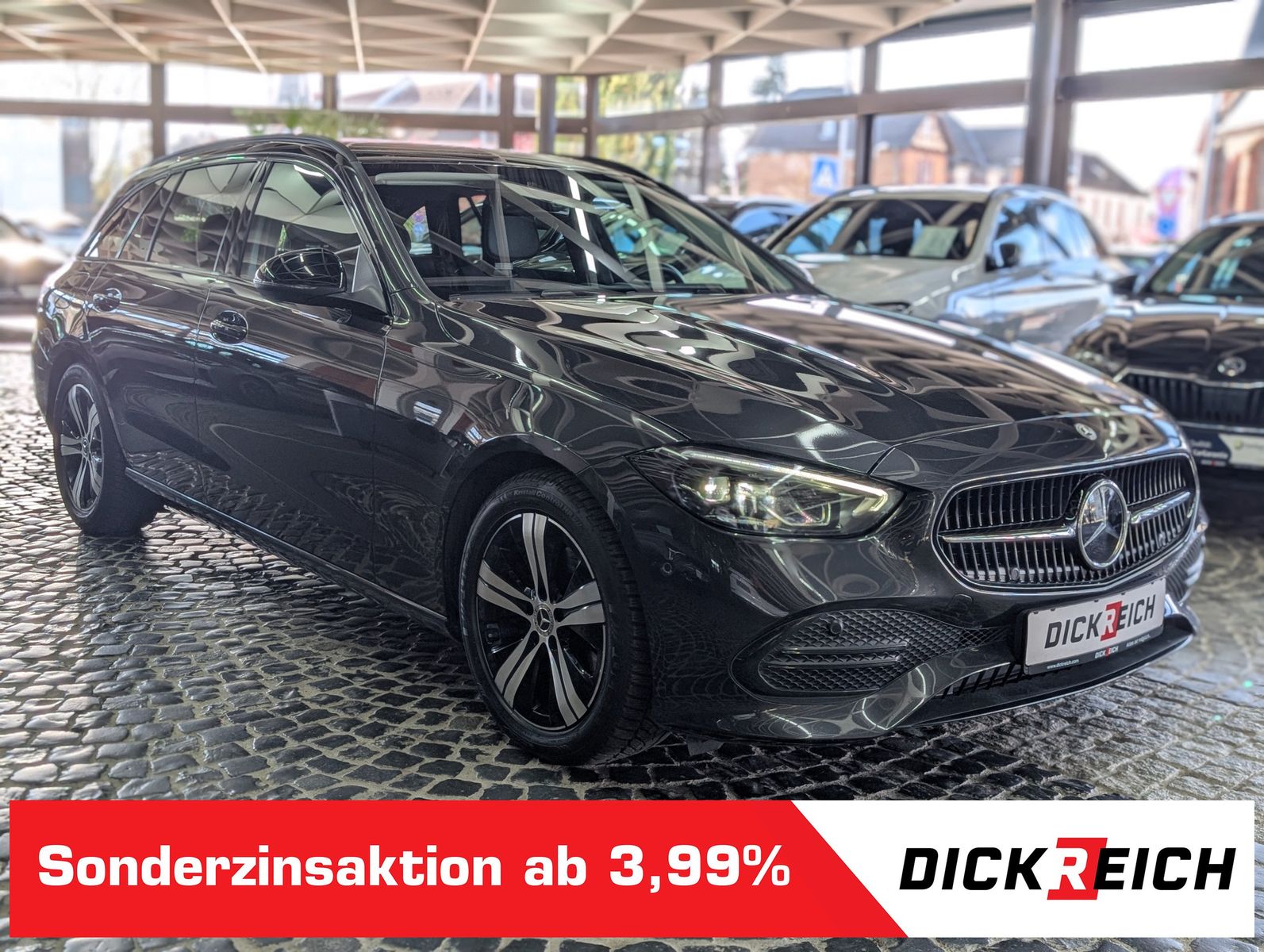 Fahrzeugabbildung Mercedes-Benz C 200 d T Night MBUX DISTRNIC+ AMBI VIRT SHZ KAM