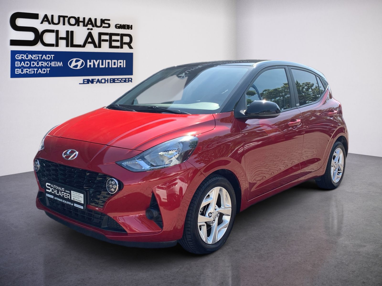 Fahrzeugabbildung Hyundai i10 1.2 PDC Navi Kamera 8Fach Bereift